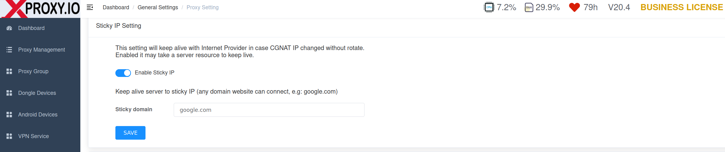 Keep Alive Proxy with Sticky IP - Waiting for image loading