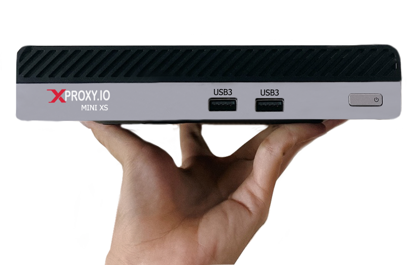 XProxy Mini Server is standard server based on HP EliteDesk (HP 600-G1/ 800-G1)