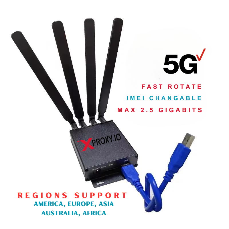 XProxy 5G dongle high speed for VPN mobile proxies model XM55