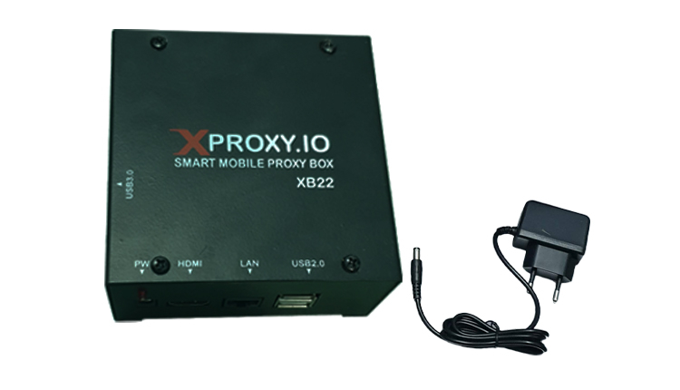 Tiny server XProxy Box XB22 easy to build proxy farm
